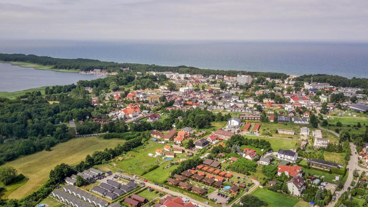Ferienwohnung Karmazynowy Raj Dąbki Exterior foto